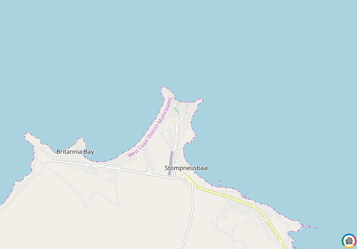 Map location of Shelley Point